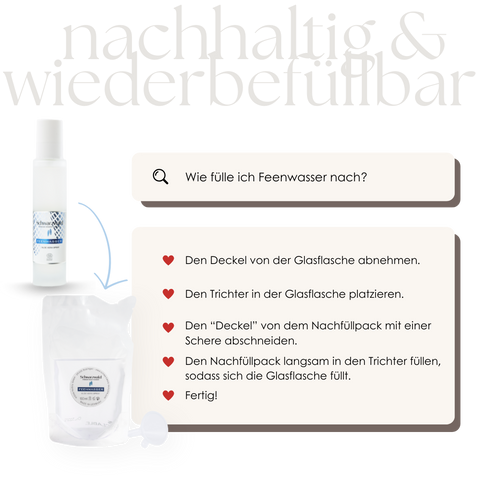 FEENWASSER ALOE VERA SPRAY Nachfüllpack